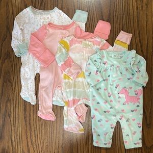 🌟Newborn Girl Sleeper Bundle